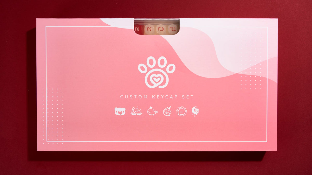 Wild Rose Keycaps-DDA