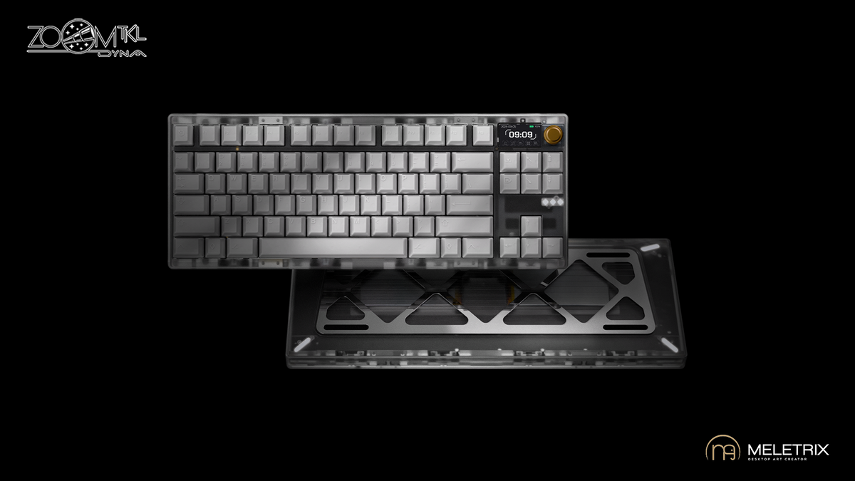 ZOOM TKL DYNA Frosted Clear