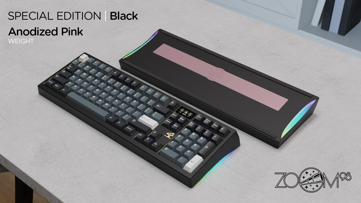 Zoom98 SE 양극산화 처리된 블랙