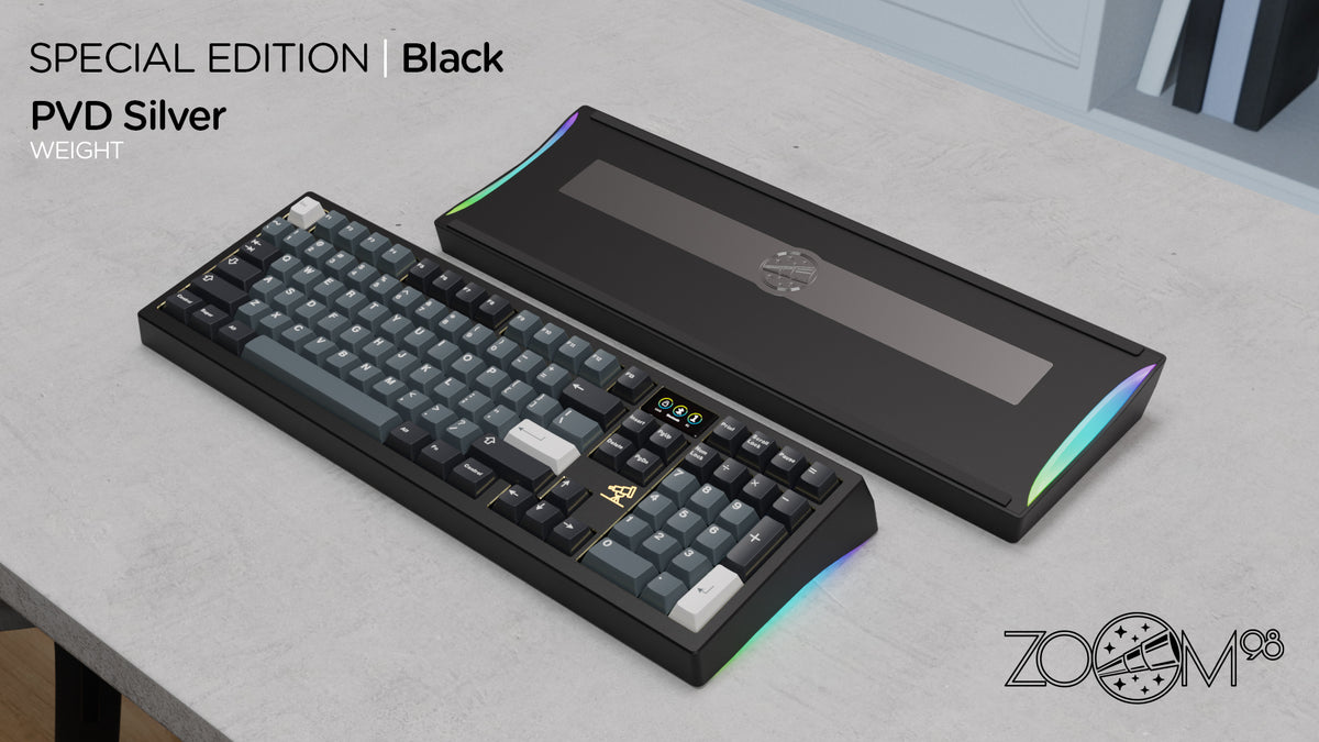 Zoom98 SE 양극산화 처리된 블랙