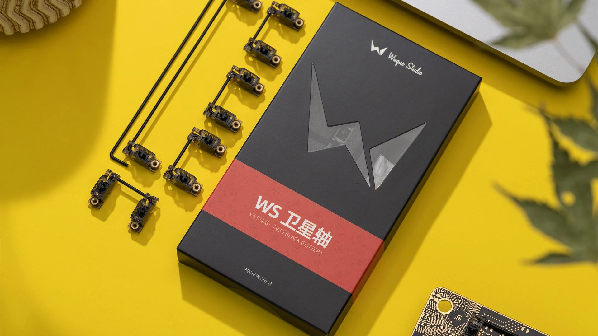 [In Stock] WS Stabs V3.1 Black Glitter