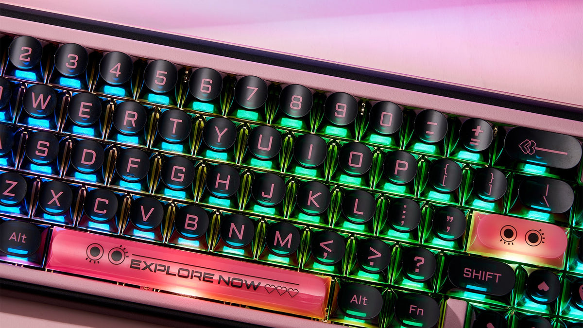 Dark Blush Keycaps-DDA