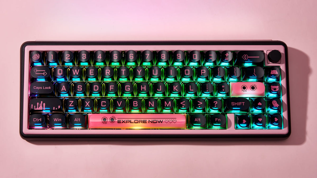 Dark Blush Keycaps-DDA