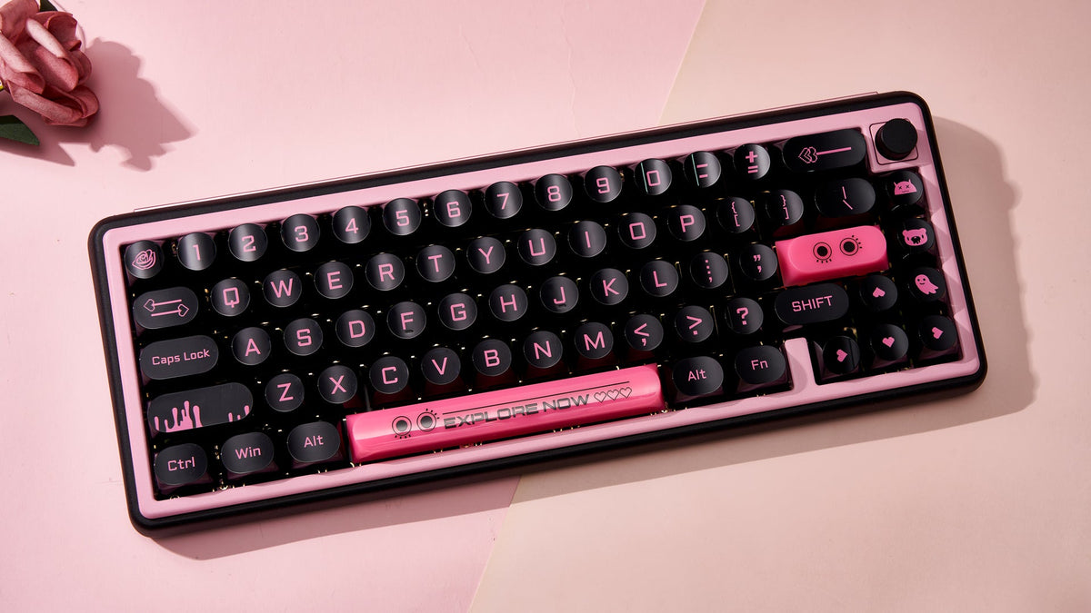 Dark Blush Keycaps-DDA