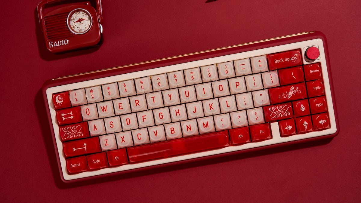 Wild Rose Keycaps-DDA