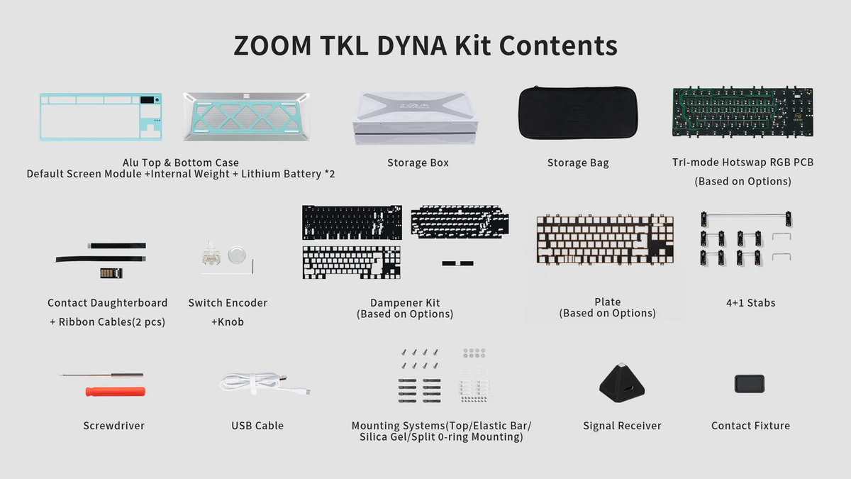 ZOOM TKL DYNA Gunmetal Gray