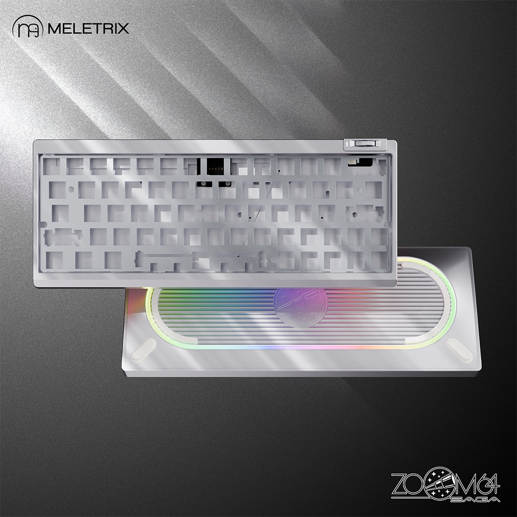 [In Stock]Zoom64 Case Kit-Liquid Silver