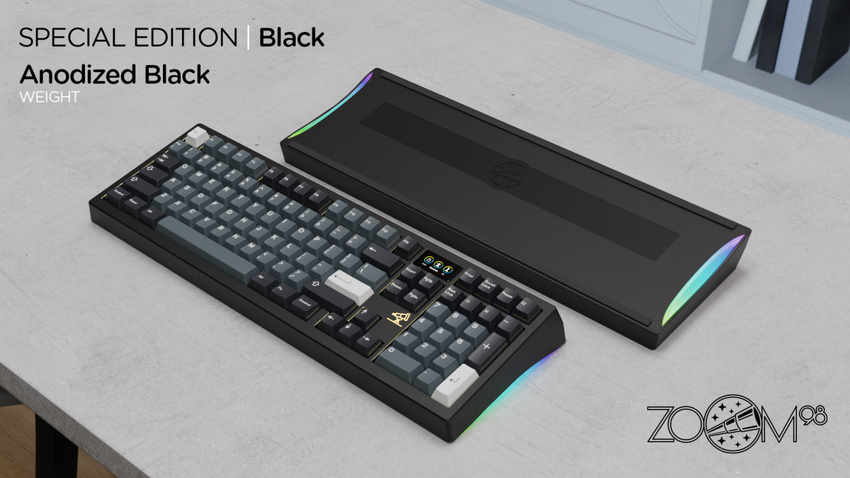Zoom98 SE 양극산화 처리된 블랙
