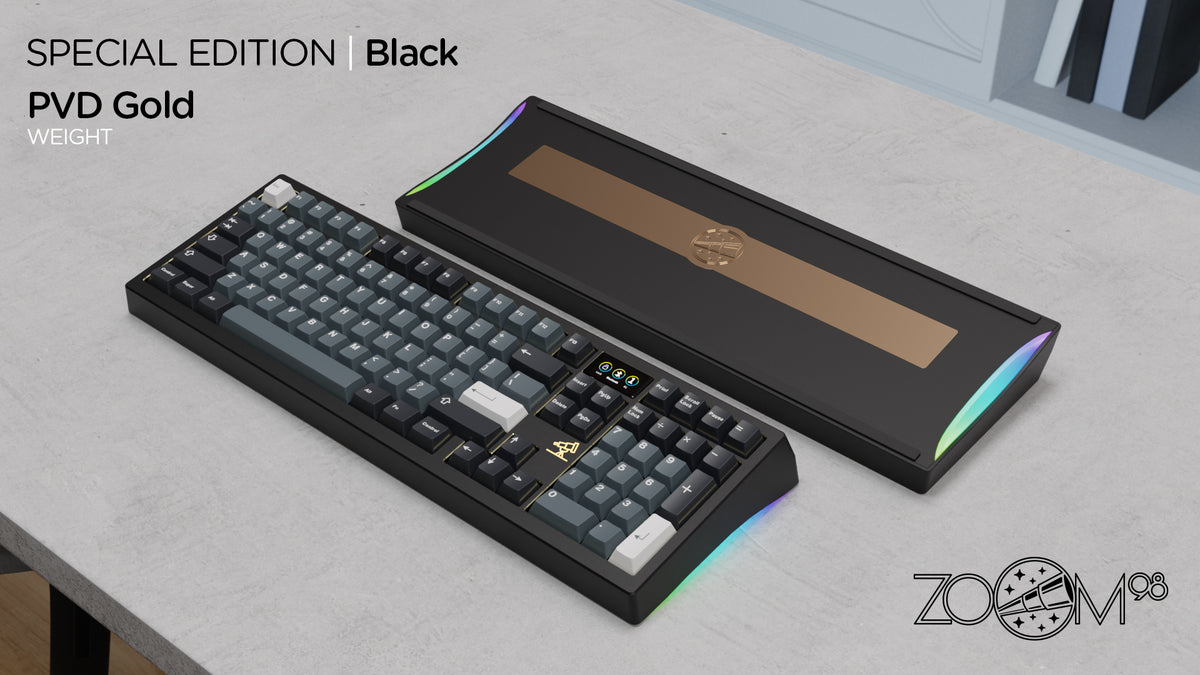 Zoom98 SE 양극산화 처리된 블랙