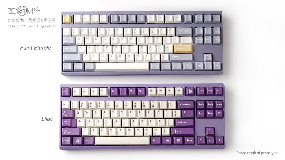 ZOOM TKL Prebuilt Keyboard